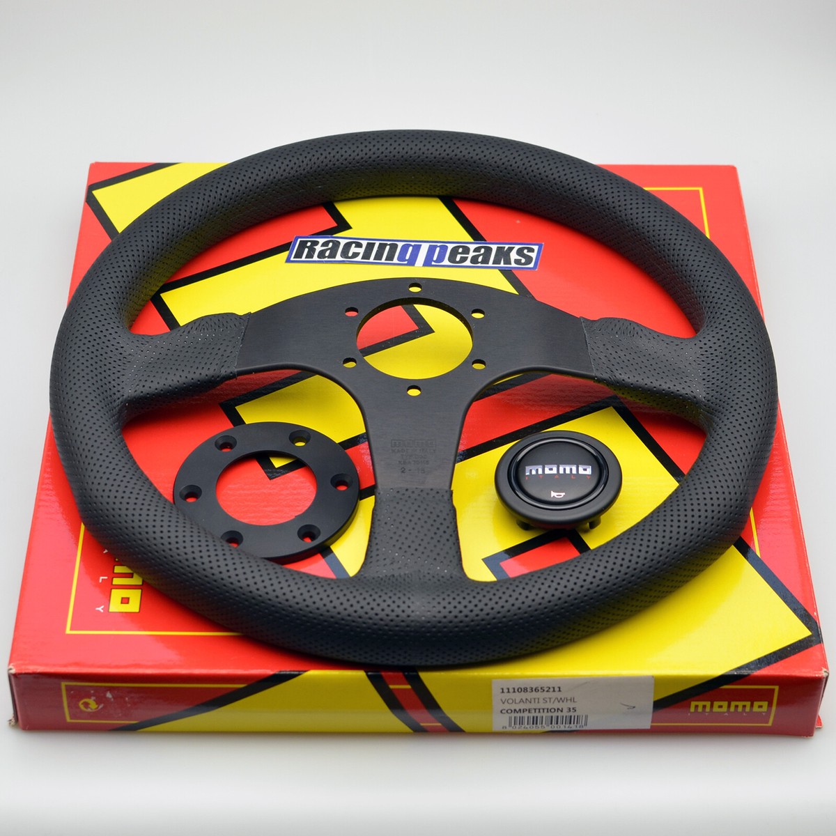 パーツ momo COMPETITION MOMO Competition leather steering wheel 350mm NEW sport
