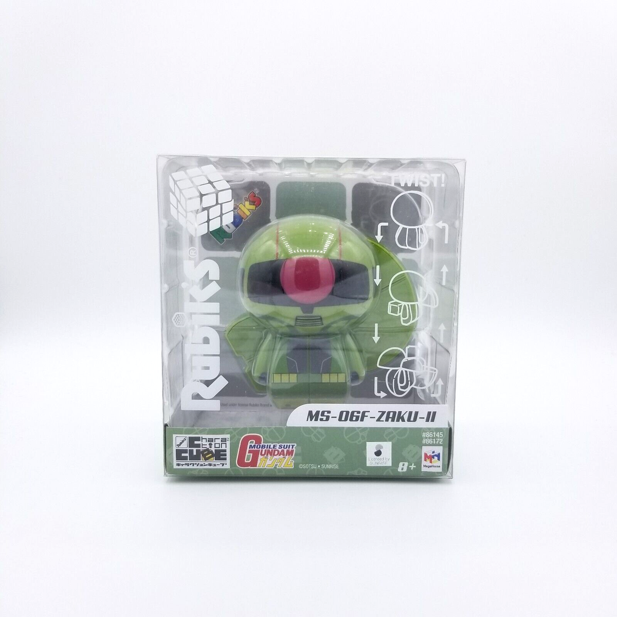 Mobile Suit Gundam MS-06 Zaku II Charaction Rubik's Cube Puzzle