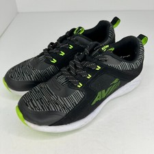 Avia Boys AVI-RYDER Black Synthetic Low Top Sneakers Size 5 Walking Shoes