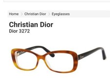 CHRISTIAN DIOR Glasses Frames CD3272 Eyeglasses Optical Havana Salmon Black