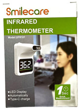 Smilecare Wall Mounted Thermometer LED Display Non Contact 1 Second Reading