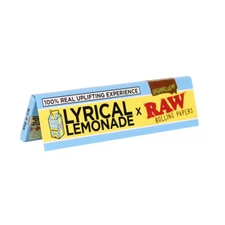 RAW Lyrical lemonade King Size Wide Rolling Papers (Organic Hemp)