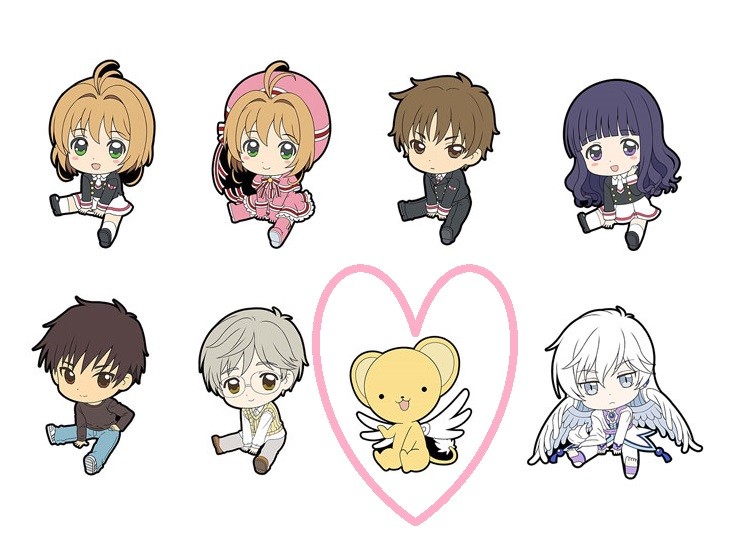Cardcaptor Sakura Clear Card Petanko Trading Rubber Strap Kero
