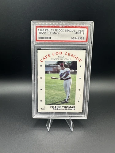 1988 P&L Cape Cod League #126 Frank Thomas Rookie RC PSA 9 MINT See Listing 