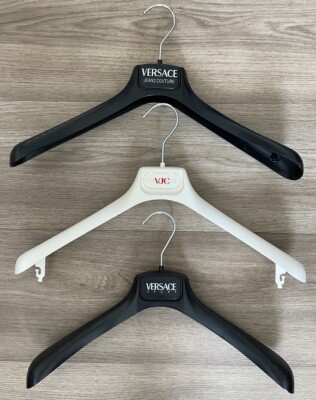 VERSACE SET 3 x Kleiderbügel, Hanger f. Shirt, Jacke, Mantel, Weste, Kleid Bluse