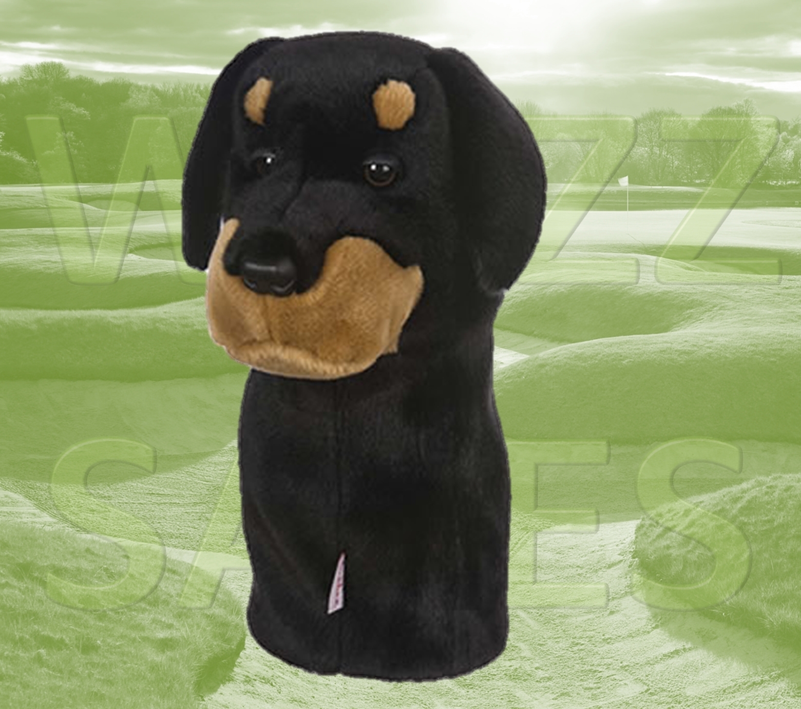 Rottweiller by Daphne's Large Novelty Golf Club Driver 1 Wood Headcover 460cc