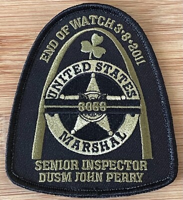 US Marshals Service - DUSM John Perry Commemorative  EOW OD patch