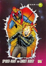 Spider-Man & Ghost Rider / 1992 Marvel Universe Serie 3 (Impel) Tarjeta Base #72