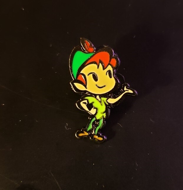 Disney Collectible Pin Cute Stylized Mystery Pin Pack - Peter Pan #19538 - 2016