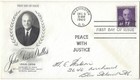 5 '60 FDCs Honoring John Foster Dulles, 2 B4 SC#1172 — photo 5