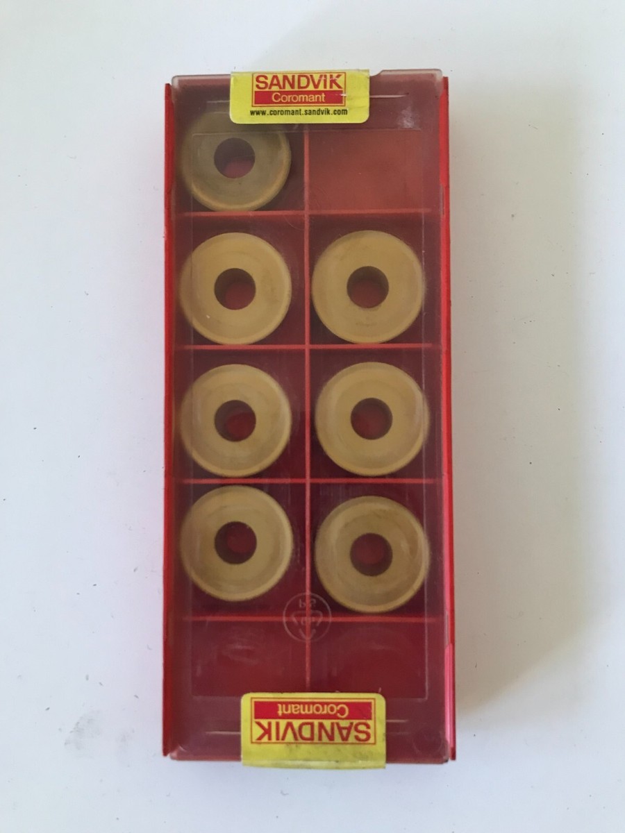 Sandvik 7x Wendeschneidplatten RCMX250700 4035 Insert Wendeplatten 