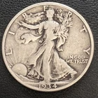 1934 S Walking Liberty Half Dollar 50c Higher Grade VF #34281