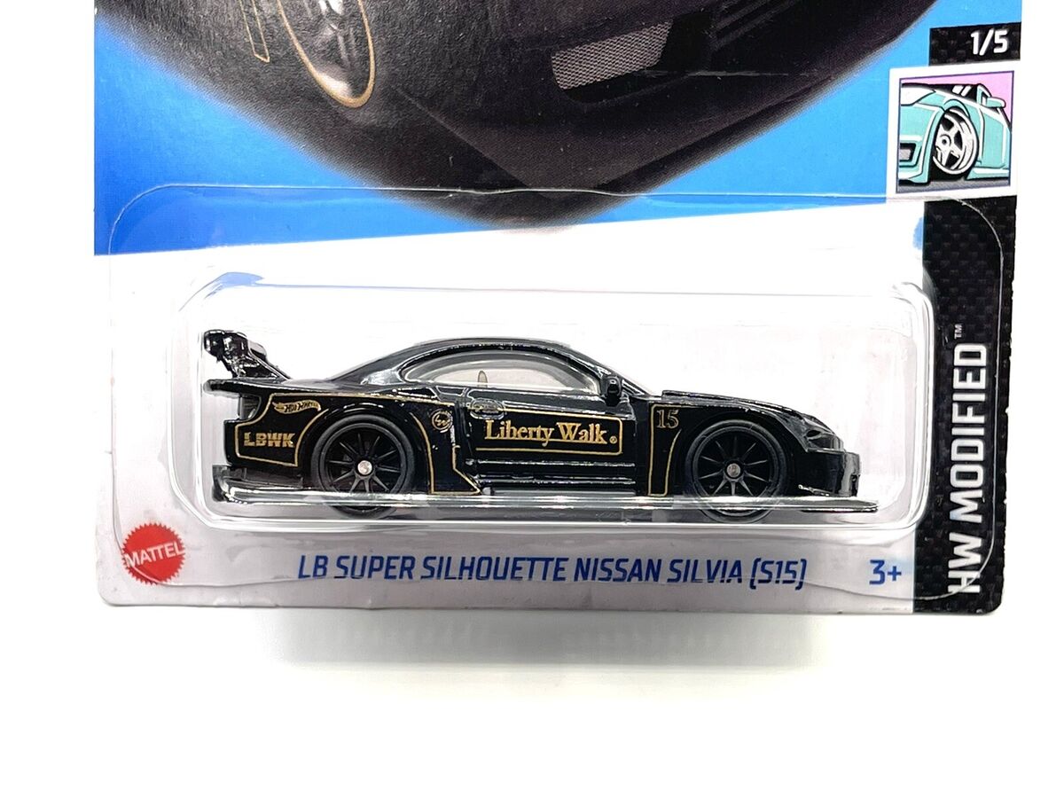 Hot Wheels Liberty Walk LBWK (black) Silhouette Nissan Hot Wheels Liberty Walk LBWK (black) Silhouette Nissan