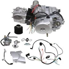 125cc Semi Auto Engine Motor 3 Speed Reverse Kazuma Sunl ATV Quad ATC70 TRX90