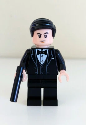 LEGO® James Bond 007 Sean Connery MOC Alt. Minifigure for Set 76911