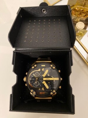 Diesel Mr. Daddy 2.0 DZ7333 Herren Uhren Gold