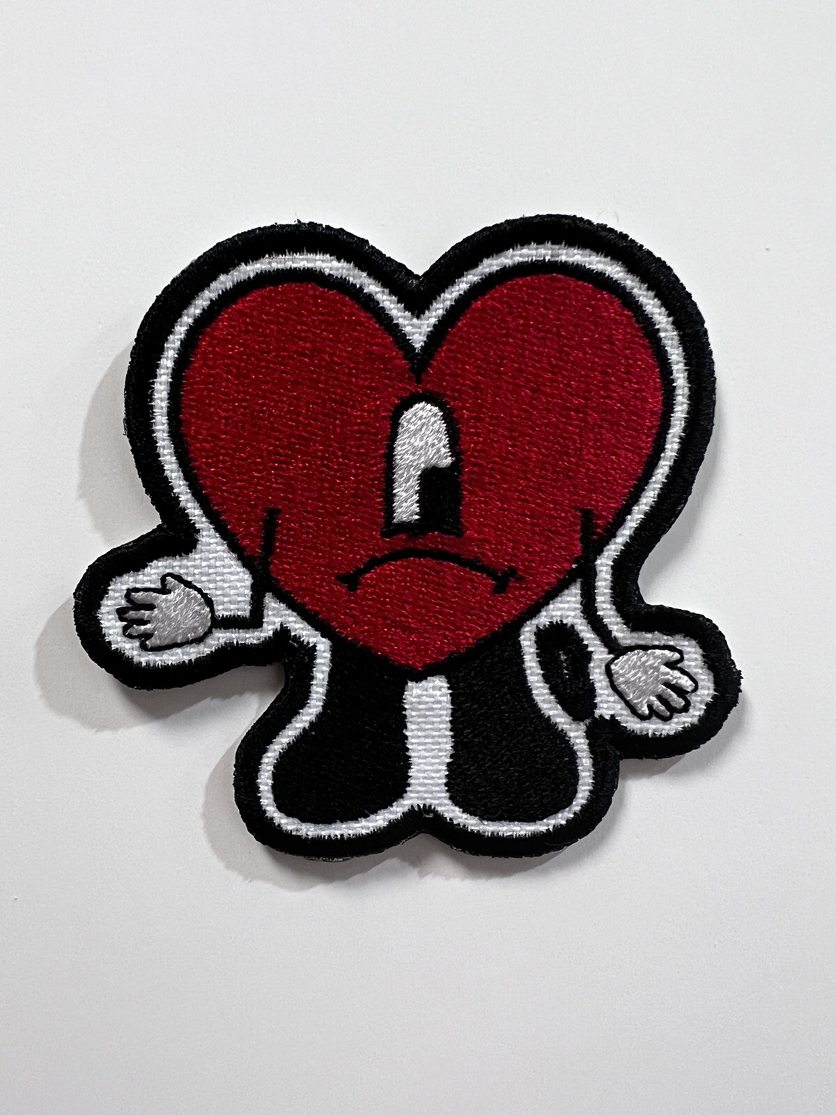 Bad Bunny / Un Verano Sin Ti Heart Embroidered Patch Iron On/ Sew On