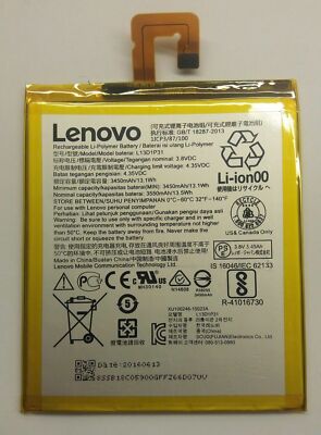 Original Lenovo TAB 3 TB3-710F Battery Batterie Packung L13D1P31 Replacement