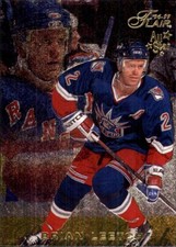 1996-97 Fleer Flair #60 Brian Leetch NEW YORK RANGERS