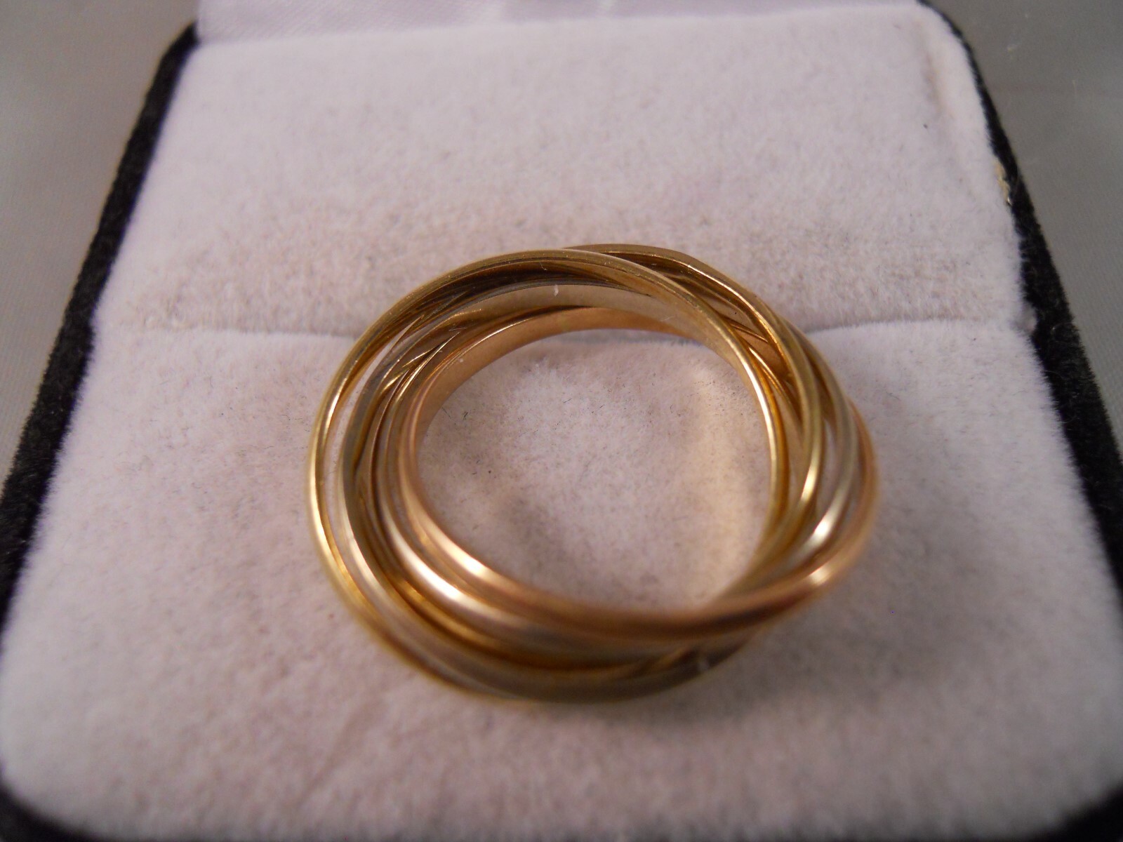 UNOAERRE 18K YELLOW GOLD ROSE GOLD WHITE GOLD 5 E… - image 10