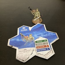 Heroscape - Rise of the Valkyrie - Sgt. Drake Alexander - Figure and Card