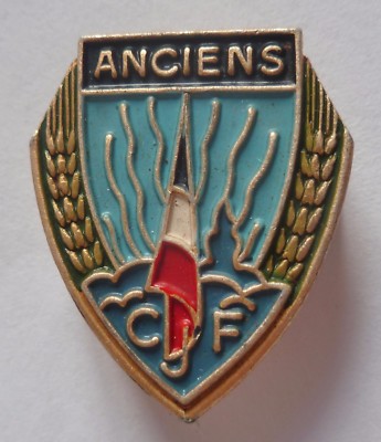 Insigne tissu chantiers de jeunesse CJF ww2 Vichy militaria - Collection