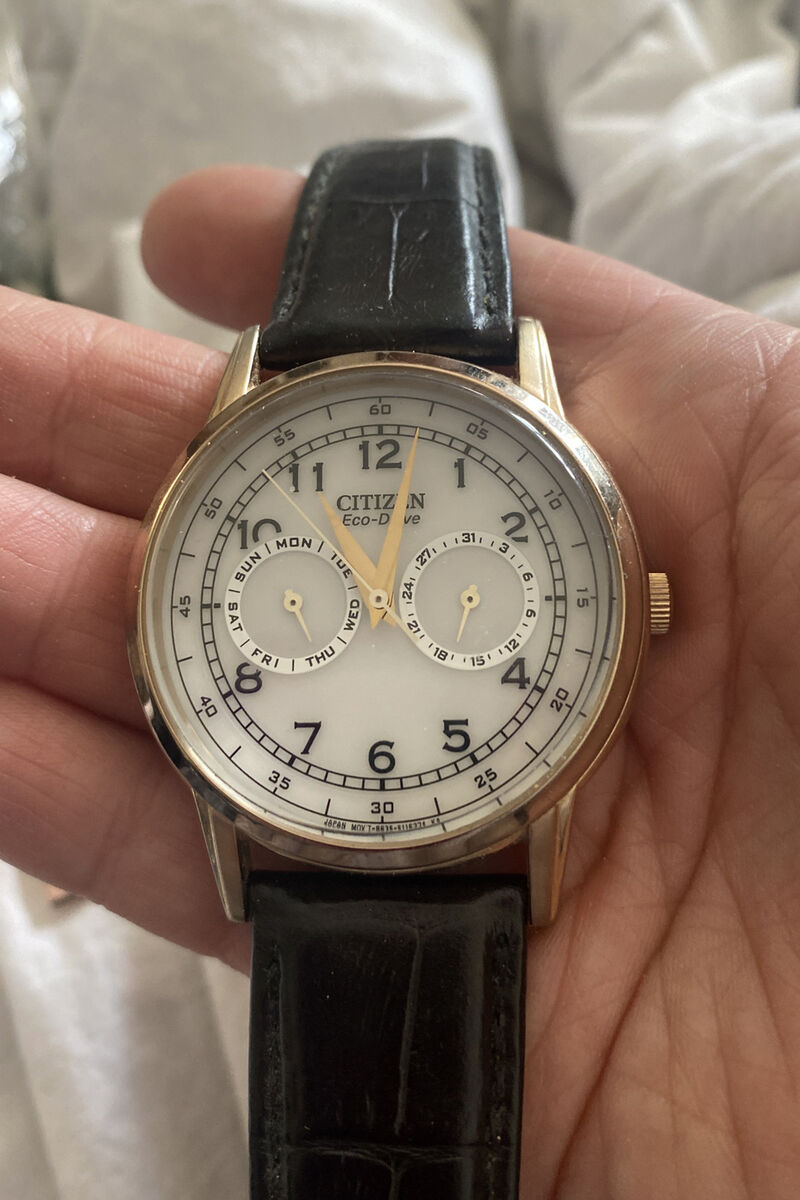 CITIZEN ECO DRIVE 8635-S079764 MENS Leather Band | eBay CITIZEN ECO DRIVE 8635-S079764 MENS Leather Band | eBay