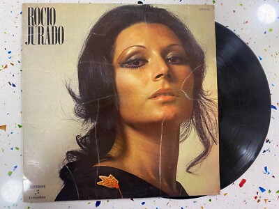 ROCIO JURADO LP VINILO UN CLAVEL AMOR GITANO TEN CIUDADO CASTAÑA CUCHILLO ESPADA
