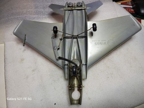 Cox US Air Force Wings F-15 Tether Plane No Engine - Picture 8 of 12