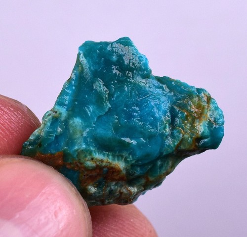 390 carat GEM SILICA CHRYSOCOLLA CHALCEDONY PERU HIGH YIELD ROUGH SB102 - Picture 14 of 16