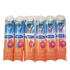 Lot of 6 DenTek Fresh Breath Tongue Cleaner Fresh