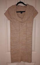 Rue21 Pink Large 100% Acrylic Short Sleeve Knitted Dress