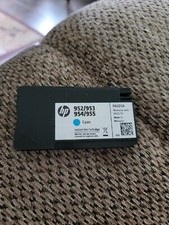 HP Ink 952 / 953 954 / 955 Cyan. New. No Box. Warranty ends 10/23