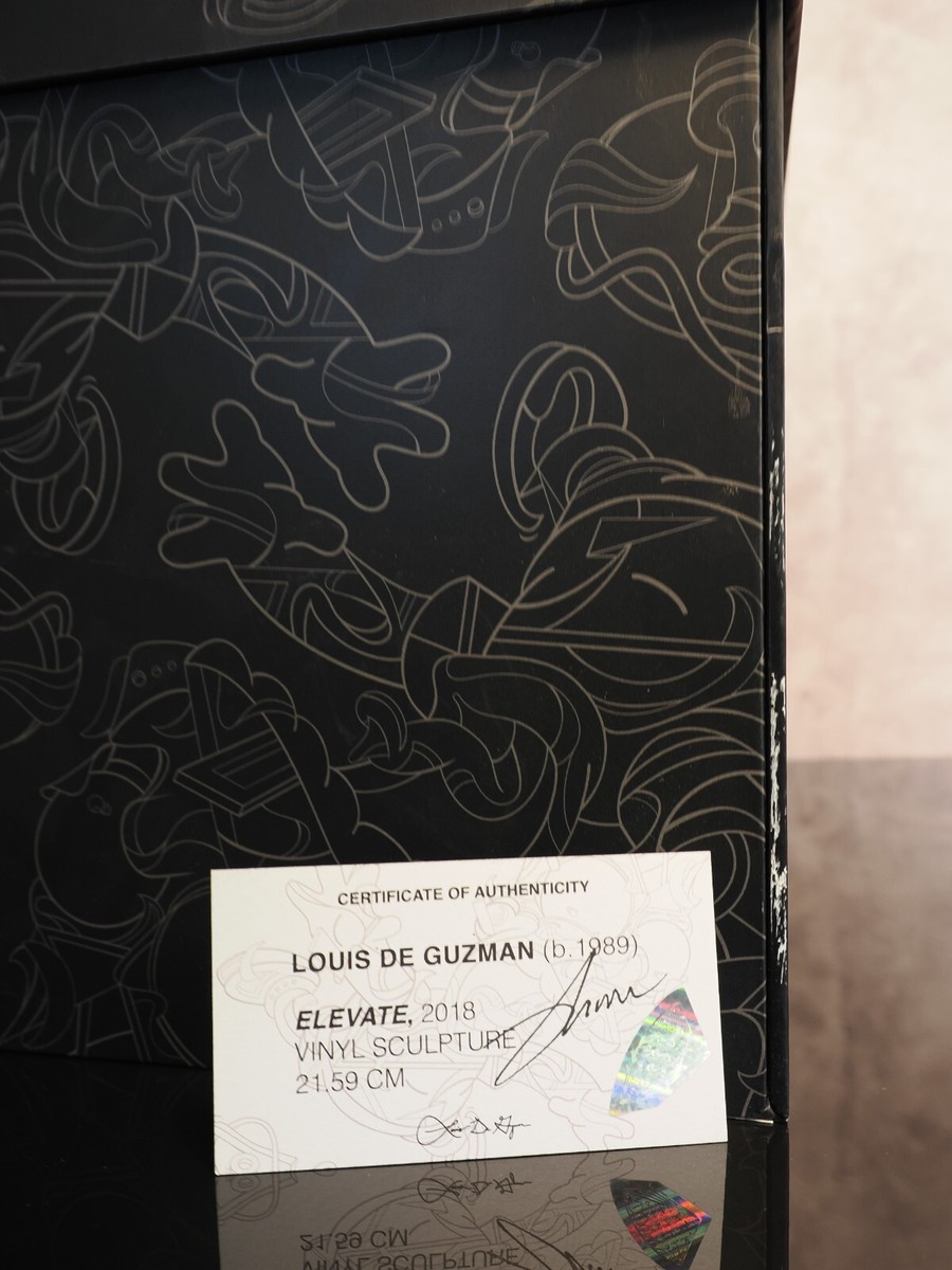 Louis De Guzman Elevate Vinyl Sculpture Pink Limited Edition Of