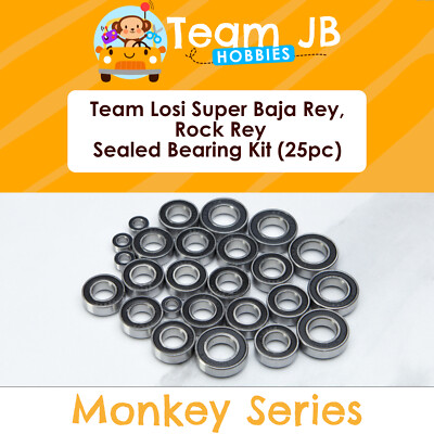 Team Losi Super Baja Rey, Rock Rey -1/6 - 25 Pcs Rubber Sealed Bearings Kit