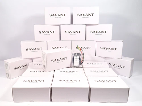(Lot of 24) Savant WPK-SWS105-00 Echo Wireless Dial Keypad Switch