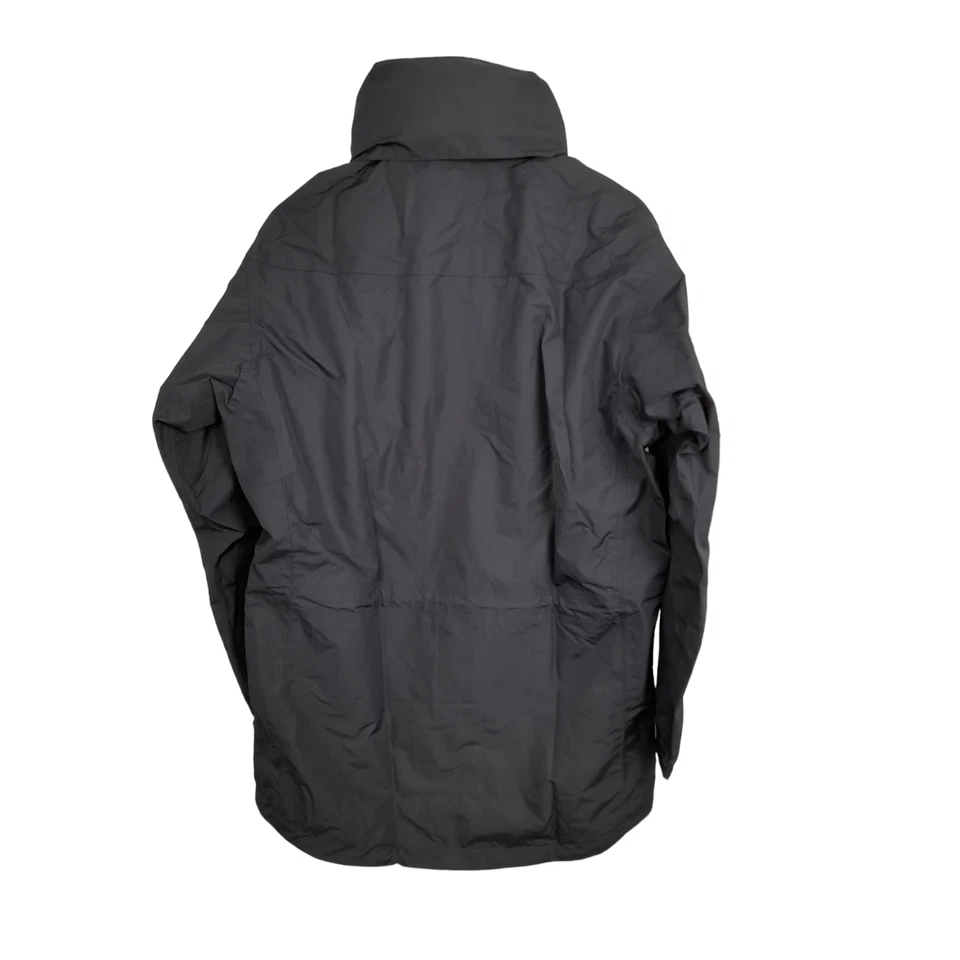 Helly Hansen Haag Parka Waterproof 71045 Navy Workwear Jacket Coat - Image 3 of 4