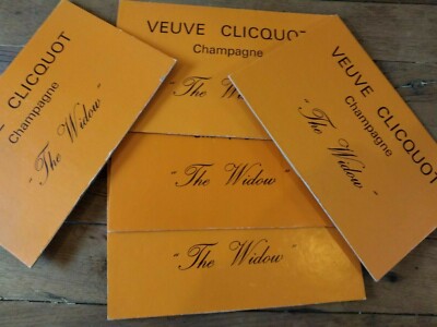 Veuve Clicquot Champagner Verkaufsstelle Werbung Bar/Ladenschilder. Neu/Altbestand