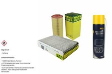MANN FILTER Paket MANNOL Klimareiniger für VW Lupo 6X1 6E1 1.2 TDI 3L 1.4 Polo