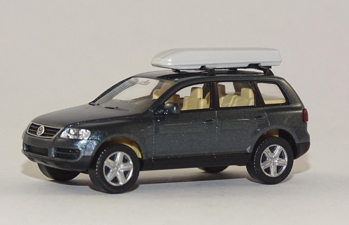 Wiking 0600329 VW Touareg mit Dachgepäckbox neu 1:87