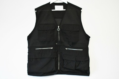 Bellfield Black Mesh Gilet Vest | eBay