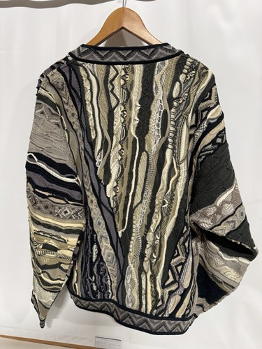 Vintage Coogi Classic 3D Knit Sweater Size M made in Australia Cardigan - Picture 6 of 6