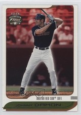 2002 Fleer Focus Jersey Edition Century 56/118 Johnny Damon #145 04br