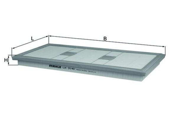 Luftfilter Knecht LX 3140 Filtereinsatz FüR Mercedes R231 Klasse W212 V251 CLS-image