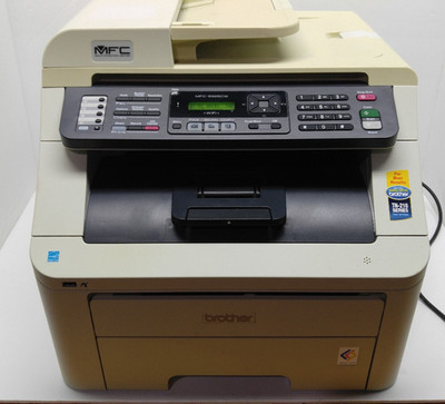 Brother MFC-9325CW Digital Color All-in-One White Laser Printer