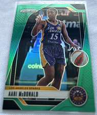 2024 Prizm WNBA Basketball Aari McDonald Los Angeles Sparks Green Prizm #97