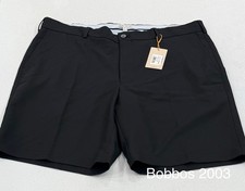 Peter Millar Men's Salem Classic Fit Performance Shorts, Black, Size 36