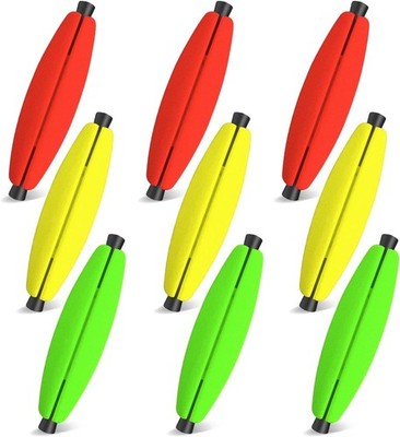 YOTO Peg Floats Slotted丨Fishing Floats for Catfish丨Fishing Cigar Foam Bobber for