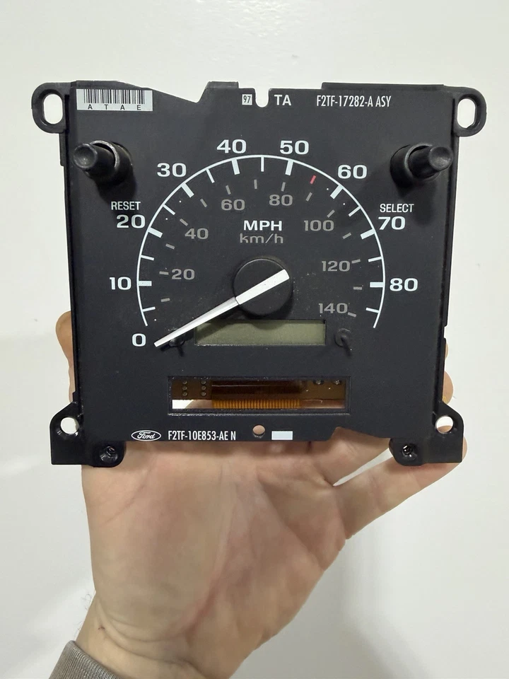 1992 1996 Ford Bronco PSOM спидометр F150 F250 F350 F2TF-10E853-AE 158K миль - Изображение 2 из 4