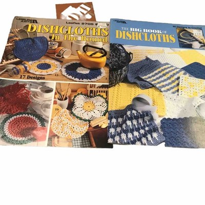 Crochet Dishcloths Featuring Pot Scrubber & The Big Book Of Dishcloths